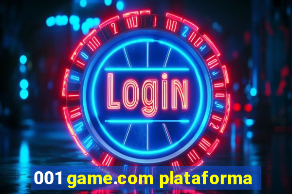 001 game.com plataforma